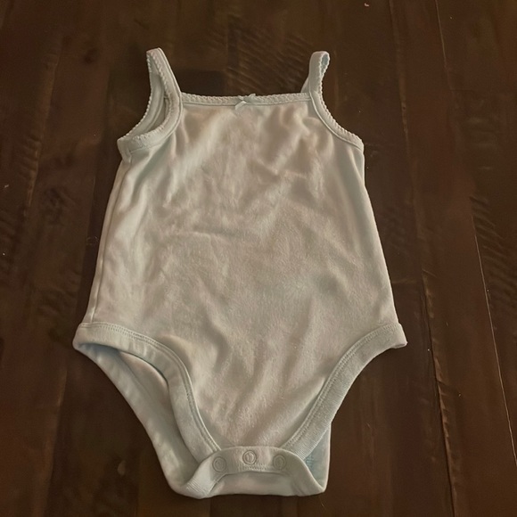Light blue tank onesie - Picture 1 of 1